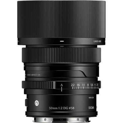 Sigma AF 50mm F2 DG I C lens for L-Mount, Black Sigma AF 50mm F2 DG I C lens for L-Mount, Black