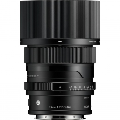 Sigma AF 65mm F2 DG I C lens for L-Mount, Black Sigma AF 65mm F2 DG I C lens for L-Mount, Black