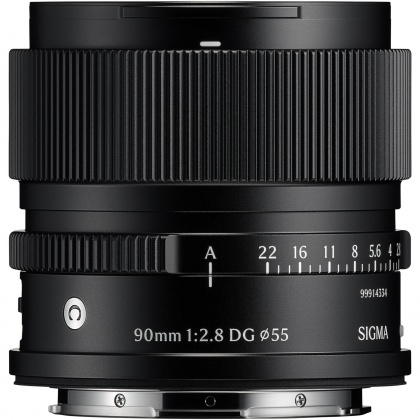 Sigma AF 90mm F2.8 DG I C lens for L-Mount, Black Sigma AF 90mm F2.8 DG I C lens for L-Mount, Black