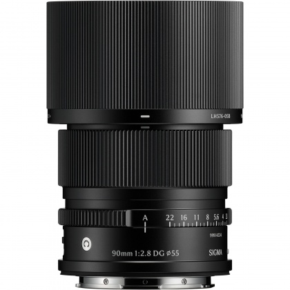 Sigma AF 90mm F2.8 DG I C lens for L-Mount, Black Sigma AF 90mm F2.8 DG I C lens for L-Mount, Black