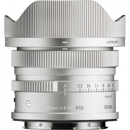 Sigma AF 17mm F4 DG I C lens for L-Mount, Silver Sigma AF 17mm F4 DG I C lens for L-Mount, Silver