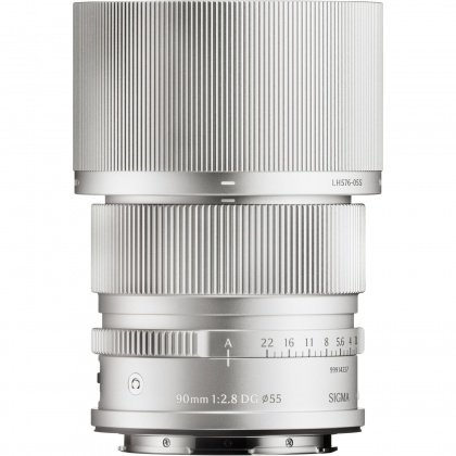 Sigma AF 90mm F2.8 DG I C lens for L-Mount, Silver Sigma AF 90mm F2.8 DG I C lens for L-Mount, Silver