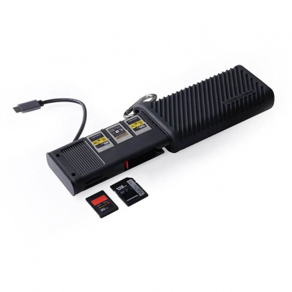 PGYTECH CreateMate CFexpress B/SD Reader and Case, Black PGYTECH CreateMate CFexpress B/SD Reader and Case, Black