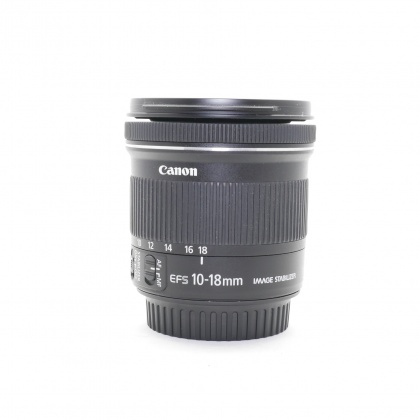 Used Canon EF-S 10-18mm f4.5-5.6 IS STM lens Used Canon EF-S 10-18mm f4.5-5.6 IS STM lens