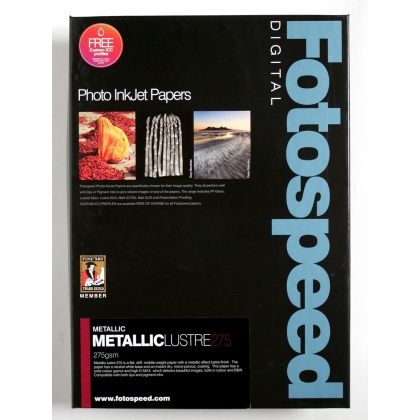 Fotospeed Metallic Lustre, 275gsm, A3 - 25 sheets Fotospeed Metallic Lustre, 275gsm, A3 - 25 sheets