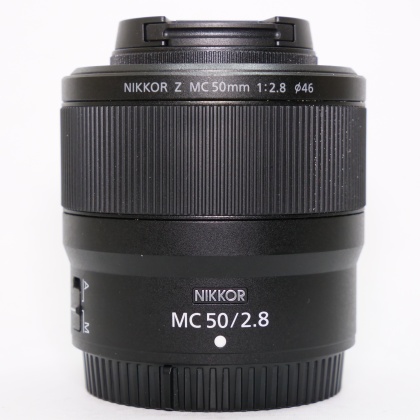 Used Nikon NIKKOR Z MC 50mm f2.8 lens Used Nikon NIKKOR Z MC 50mm f2.8 lens