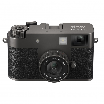 Fujifilm X-Half Digital Compact Camera, Charcoal Silver Fujifilm X-Half Digital Compact Camera, Charcoal Silver