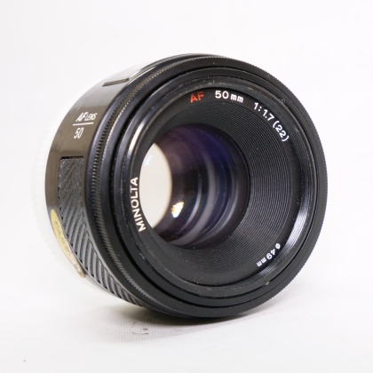 Used Minolta AF 50mm f1.7 lens for Sony A Used Minolta AF 50mm f1.7 lens for Sony A
