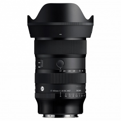 Pre-order Deposit for Sigma AF 17-40mm F1.8 DC Art lens for Lumix L-mount Pre-order Deposit for Sigma AF 17-40mm F1.8 DC Art lens for Lumix L-mount