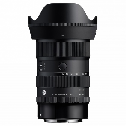 Sigma AF 17-40mm F1.8 DC Art lens for Canon RF-S Sigma AF 17-40mm F1.8 DC Art lens for Canon RF-S