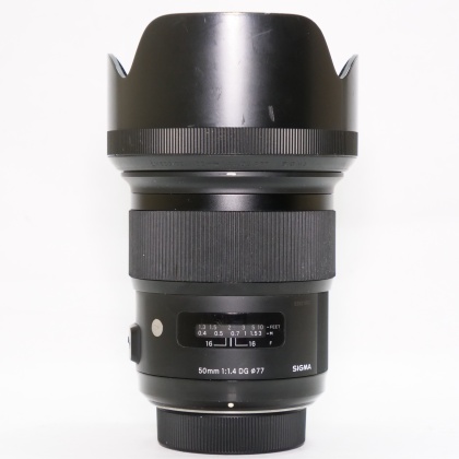 Used Sigma 50mm f1.4 DG HSM Art lens for Nikon Used Sigma 50mm f1.4 DG HSM Art lens for Nikon