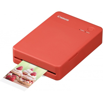 Canon Selphy QX20 Instant Photo Printer, Terracotta Red Canon Selphy QX20 Instant Photo Printer, Terracotta Red