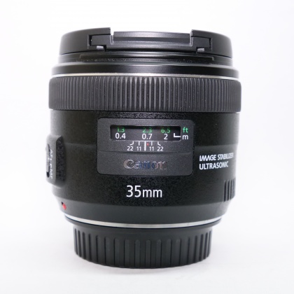 Used Canon EF 35mm f2 IS USM lens Used Canon EF 35mm f2 IS USM lens