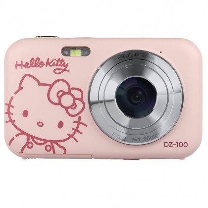Yashica DZ-100 Hello Kitty Digital Camera, Pink Yashica DZ-100 Hello Kitty Digital Camera, Pink