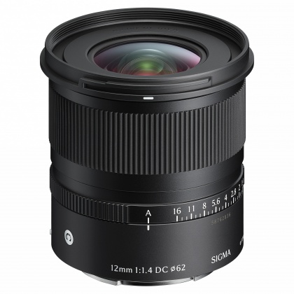 Sigma AF 12MM f1.4 DC I Contemporary lens for Sony E Sigma AF 12MM f1.4 DC I Contemporary lens for Sony E