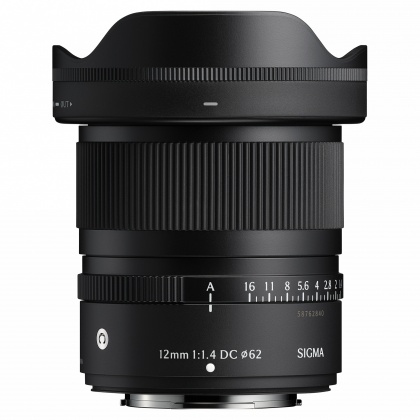 Sigma AF 12MM f1.4 DC I Contemporary lens for Fujifilm X Mount Sigma AF 12MM f1.4 DC I Contemporary lens for Fujifilm X Mount