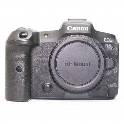 Used Canon EOS R5 Full frame Mirrorless camera body Used Canon EOS R5 Full frame Mirrorless camera body