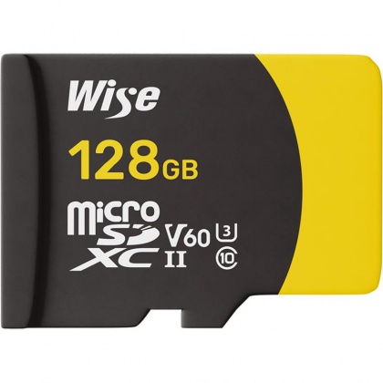 Wise Advanced 128GB micro SDXC UHS-II R290/W260MB/s V60 Wise Advanced 128GB micro SDXC UHS-II R290/W260MB/s V60