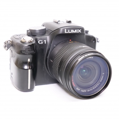 Used Panasonic Lumix G1 Mirrorless camera with 14-45mm lens Used Panasonic Lumix G1 Mirrorless camera with 14-45mm lens