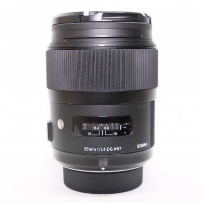 Used Sigma 35mm f1.4 DG Art lens for Nikon Used Sigma 35mm f1.4 DG Art lens for Nikon