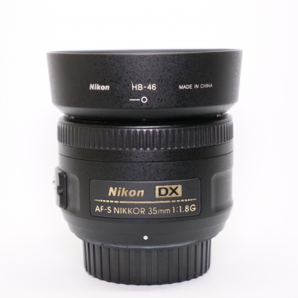 Used Nikon AF-S DX 35mm f1.8 G lens Used Nikon AF-S DX 35mm f1.8 G lens