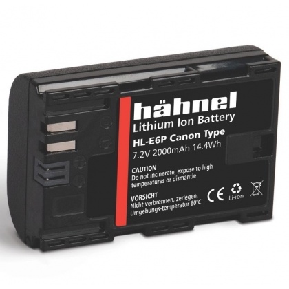 Hahnel HL-E6P, 7.2v 2000 mah Hahnel HL-E6P, 7.2v 2000 mah