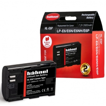 Hahnel HL-E6P, 7.2v 2000 mah Hahnel HL-E6P, 7.2v 2000 mah