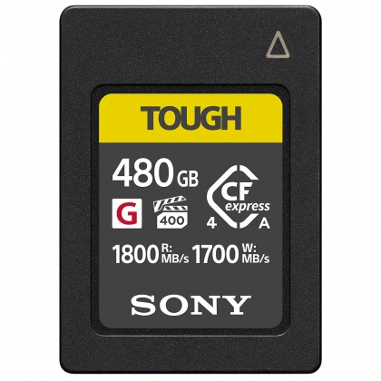Sony CFexpress card type A 480GB, R1800/W1700MBs Sony CFexpress card type A 480GB, R1800/W1700MBs