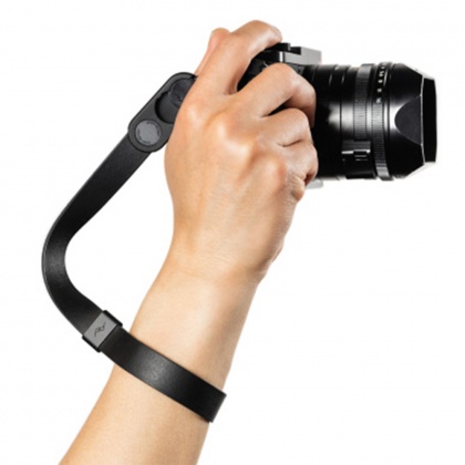 Peak Design Cuff Leather Camera Wrist Strap, Black Peak Design Cuff Leather Camera Wrist Strap, Black