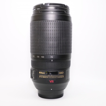 Used Nikon AF-S 70-300mm f4.5-5.6 G IF ED VR lens Used Nikon AF-S 70-300mm f4.5-5.6 G IF ED VR lens