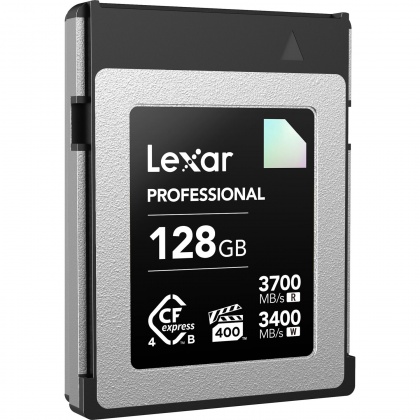 Lexar 128GB CFexpress 4.0 PRO Type B Diamond, R3700/W3400MB/s, VPG400 Lexar 128GB CFexpress 4.0 PRO Type B Diamond, R3700/W3400MB/s, VPG400