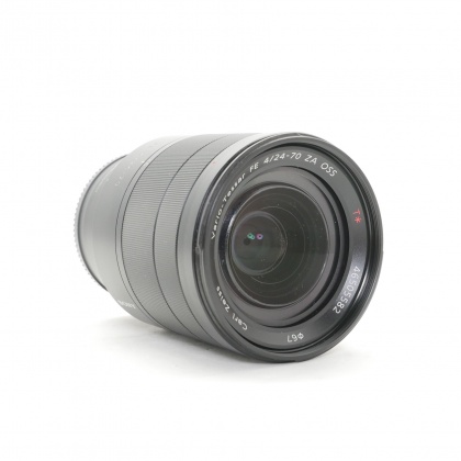 Used Sony FE 24-70mm f4 Zeiss Vario Tessar T lens Used Sony FE 24-70mm f4 Zeiss Vario Tessar T lens