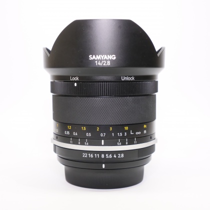 Used Samyang MF 14mm f2.8 Mk 2 lens for Canon EOS Used Samyang MF 14mm f2.8 Mk 2 lens for Canon EOS