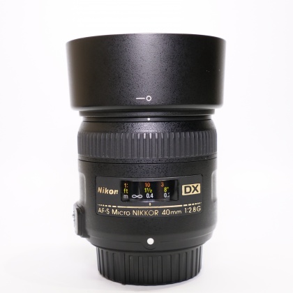 Used Nikon AF-S DX Micro 40mm f2.8 G lens Used Nikon AF-S DX Micro 40mm f2.8 G lens