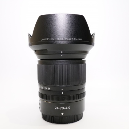 Used Nikon NIKKOR Z 24-70mm f4 S lens Used Nikon NIKKOR Z 24-70mm f4 S lens
