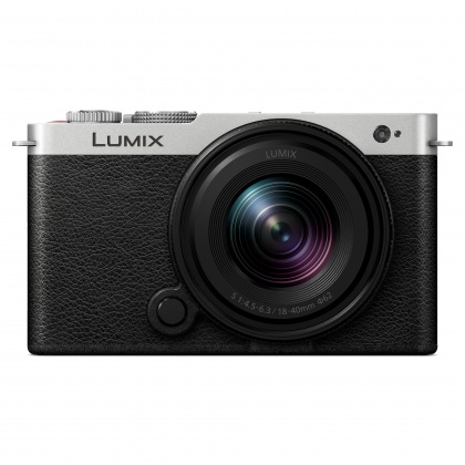 Panasonic Lumix S9 Mirrorless Camera with S-R1840, Black/Silver top Panasonic Lumix S9 Mirrorless Camera with S-R1840, Black/Silver top