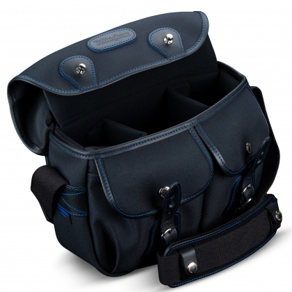 Billingham Hadley Small Camera Shoulder Bag - Midnight Special Edition, Black Fibrenyte-Leather trim Billingham Hadley Small Camera Shoulder Bag - Midnight Special Edition, Black Fibrenyte-Leather trim