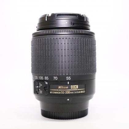 Used Nikon AF-S 55-200mm f4-5.6G ED DX lens Used Nikon AF-S 55-200mm f4-5.6G ED DX lens