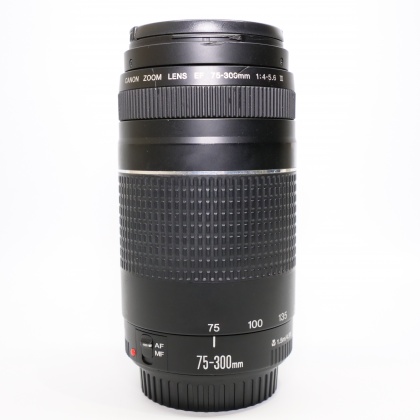 Used Canon EF 75-300mm f4-5.6 III lens Used Canon EF 75-300mm f4-5.6 III lens