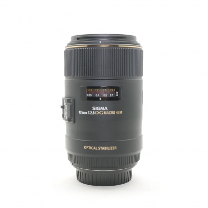 Used Sigma 105mm f2.8 Macro EX DG OS HSM for Canon EOS Used Sigma 105mm f2.8 Macro EX DG OS HSM for Canon EOS