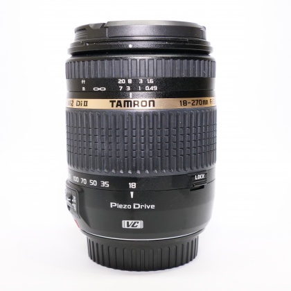 Used Tamron 18-270mm f3.5-6.3 Di II VC PZD lens for Canon EOS Used Tamron 18-270mm f3.5-6.3 Di II VC PZD lens for Canon EOS