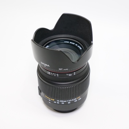 Used Sigma DC 18-200mm f3.5-6.3 II OS HSM lens for Nikon Used Sigma DC 18-200mm f3.5-6.3 II OS HSM lens for Nikon