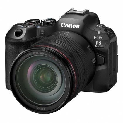 Canon EOS R6 Mark III Mirrorless Camera with RF 24-105mm F4L IS USM lens Canon EOS R6 Mark III Mirrorless Camera with RF 24-105mm F4L IS USM lens