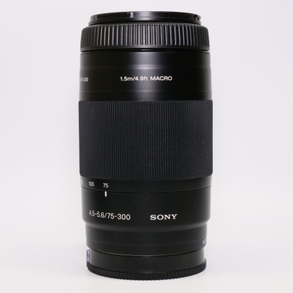 Used Sony SAM 75-300mm f4.5-5.6 lens Used Sony SAM 75-300mm f4.5-5.6 lens