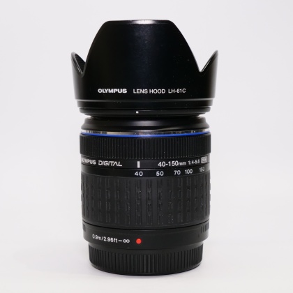 Used Olympus Zuiko Digital 40-150mm f4-5.6 ED lens Used Olympus Zuiko Digital 40-150mm f4-5.6 ED lens