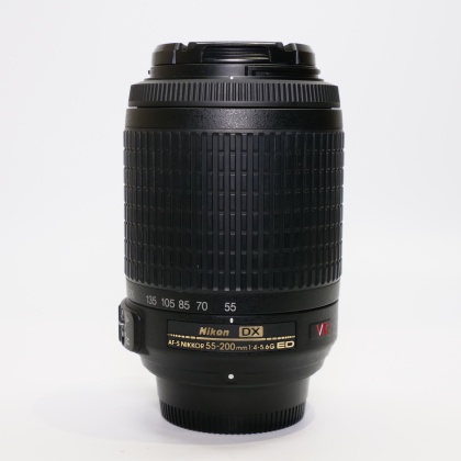Used Nikon AF-S Nikkor 55-200mm f4-5.6G IF-ED lens Used Nikon AF-S Nikkor 55-200mm f4-5.6G IF-ED lens