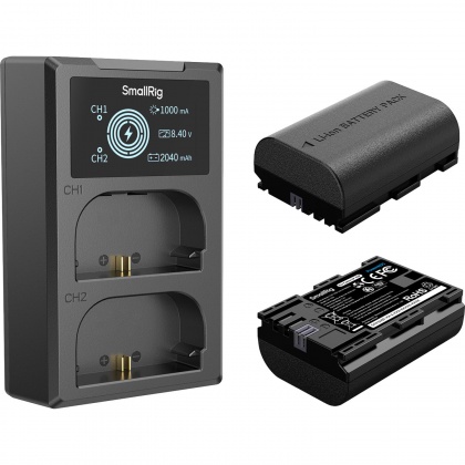 Smallrig 5409 Battery and Charger Kit for Canon LP-E6P Smallrig 5409 Battery and Charger Kit for Canon LP-E6P