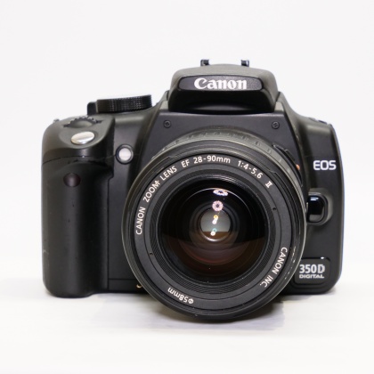 Used Canon EOS 350D DSLR with 28-90mm lens Used Canon EOS 350D DSLR with 28-90mm lens