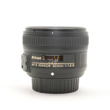 Used Nikon AF-S 50mm f1.8 G lens Used Nikon AF-S 50mm f1.8 G lens
