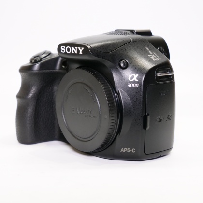 Used Sony Alpha A3000 Mirrorless camera body Used Sony Alpha A3000 Mirrorless camera body